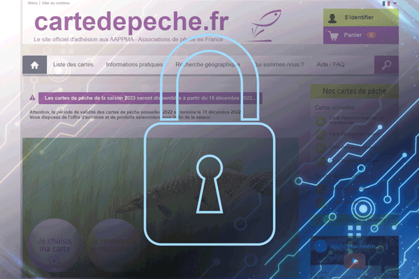 Visuel sécurité cartedepeche.fr